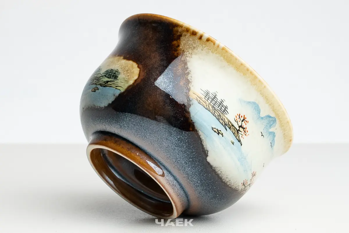 Пиала № 609, керамика Цзиндэчжэнь, 110 мл