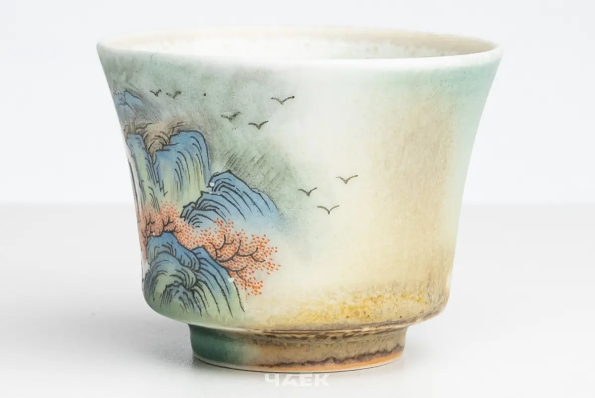 Пиала № 524, керамика Цзиндэчжэнь, 70 мл