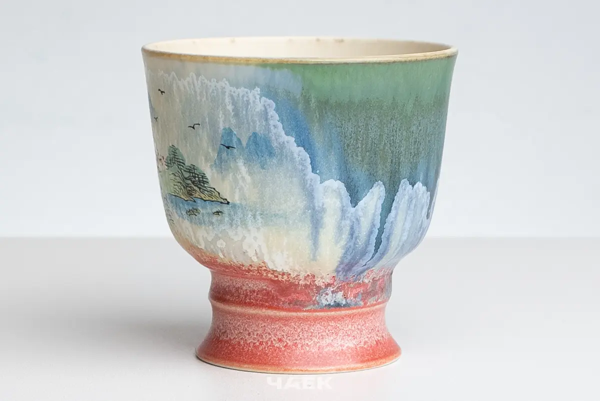 Пиала № 563, керамика Цзиндэчжэнь, 98 мл