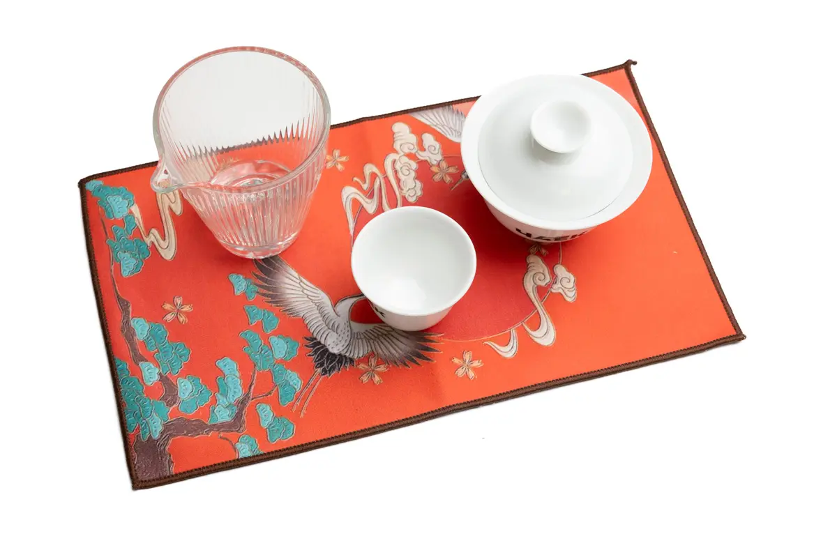 Чайное полотенце «Журавли на закате» № 7