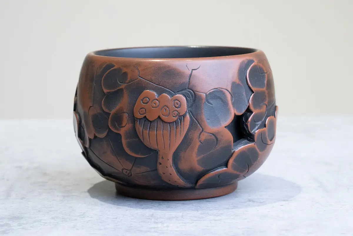 Пиала № 115, керамика Цзяньшуй, 110 мл