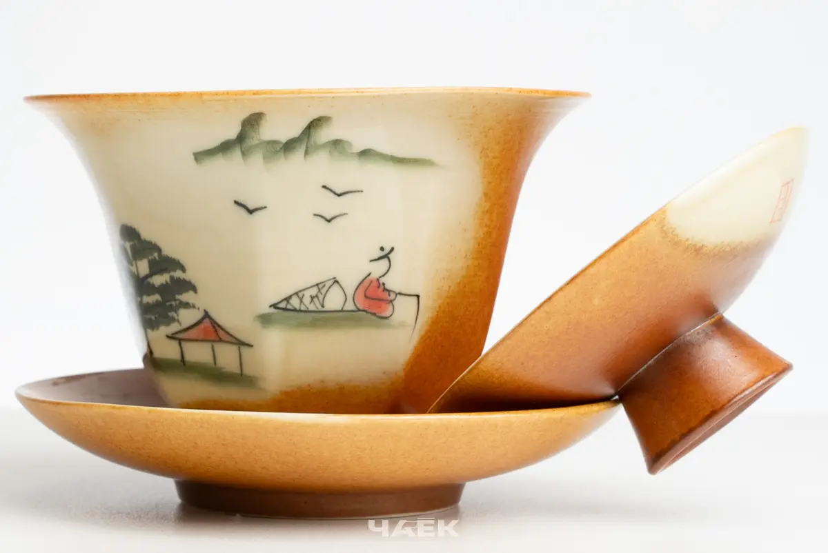 Гайвань № 91, керамика Цзиндэчжэнь, 120 мл