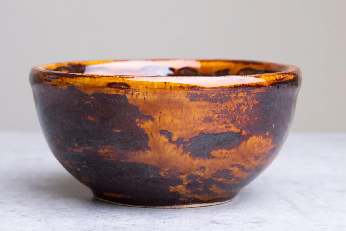 Пиала № 70 «Вблизи вулкана», керамика, 100 мл