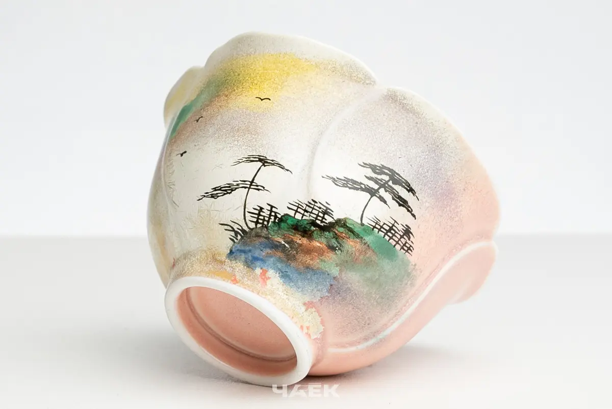 Пиала № 607, керамика Цзиндэчжэнь, 90 мл