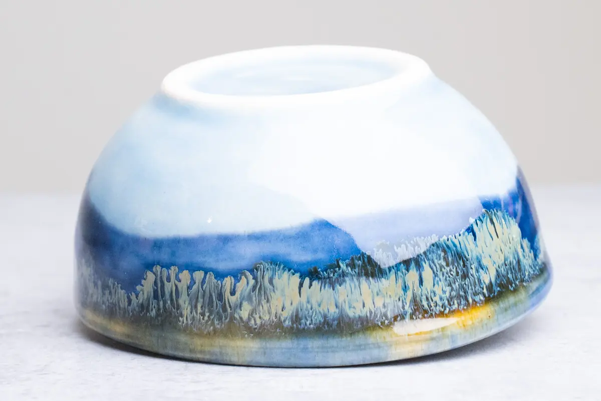 Пиала № 54 «Запах океана», керамика, 100 мл