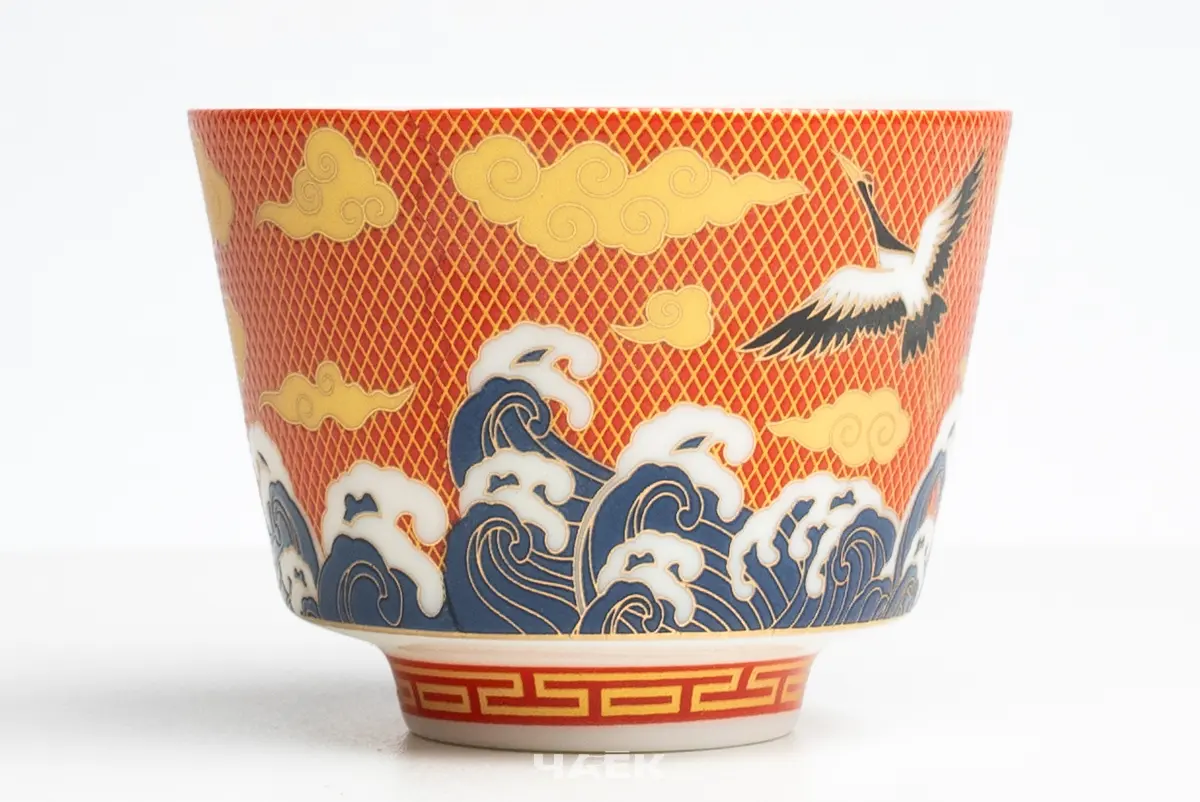 Пиала «Аист» № 26, фарфор, 80 мл