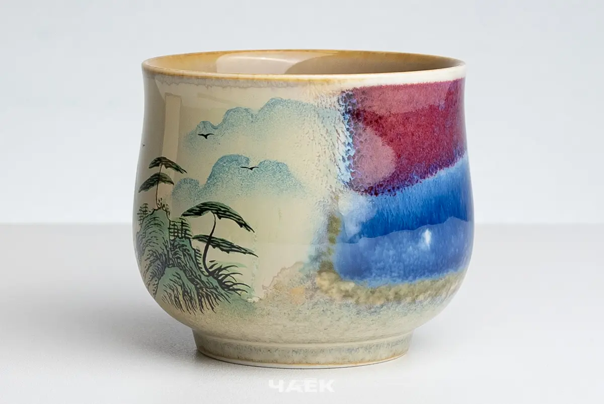 Пиала № 565, керамика Цзиндэчжэнь, 123 мл