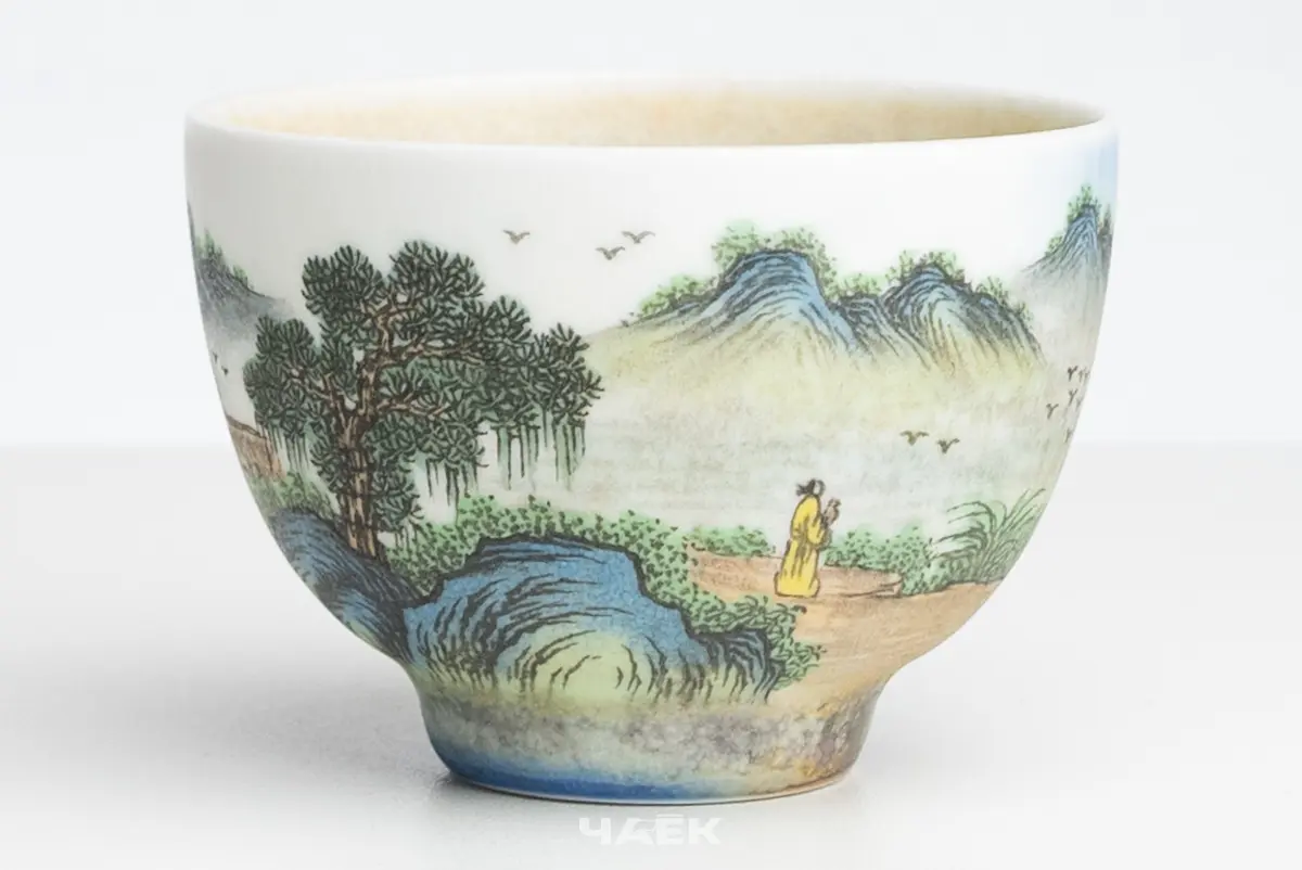 Пиала № 508, керамика Цзиндэчжэнь, 68 мл