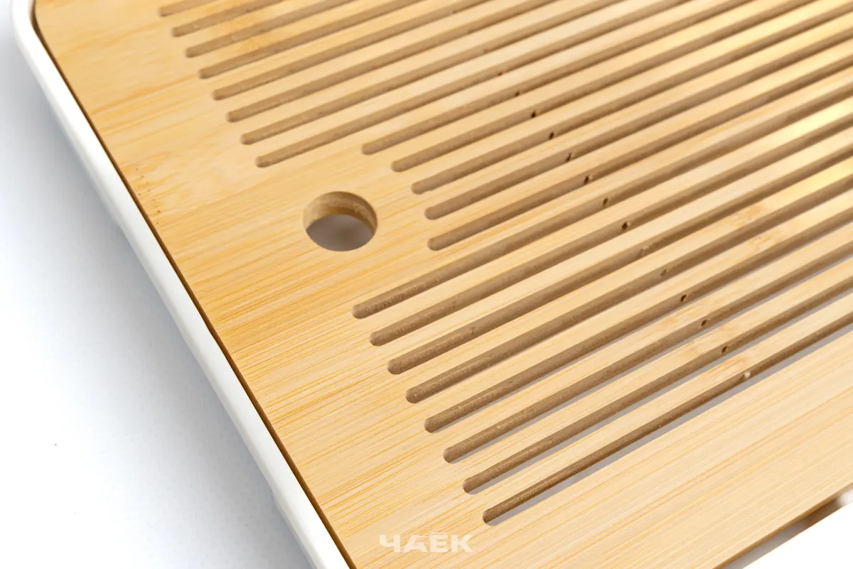 Бамбуковая чабань с подносом № 21