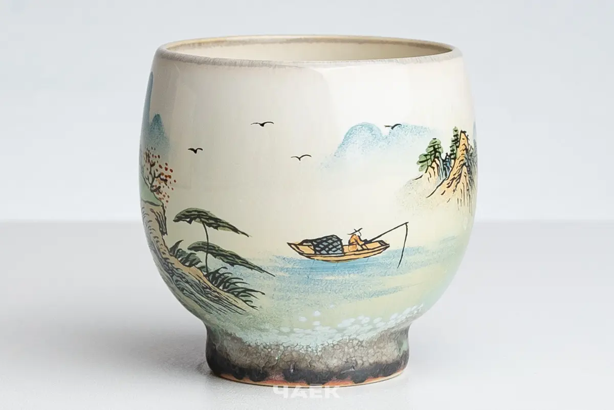 Пиала № 575, керамика Цзиндэчжэнь, 80 мл