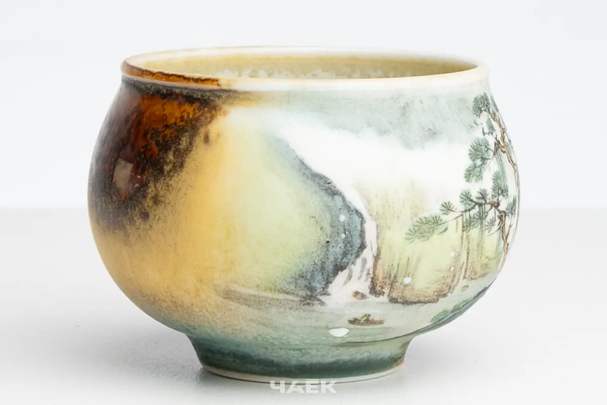 Пиала № 532, керамика Цзиндэчжэнь, 75 мл