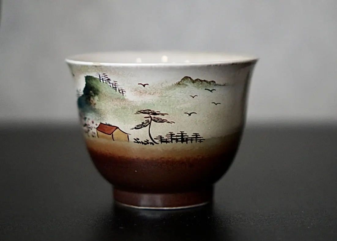 Пиала «Тёплый Дом» № 79, керамика Цзиндэчжэнь, 128 мл