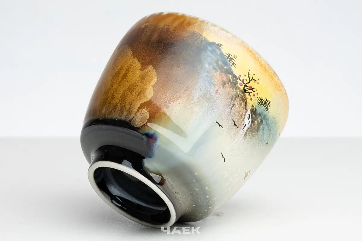 Пиала № 602, керамика Цзиндэчжэнь, 95 мл