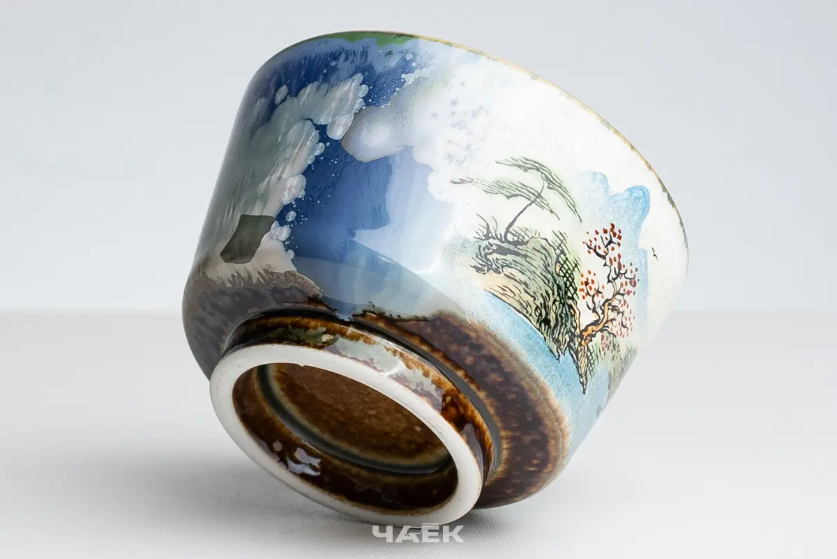 Пиала № 553, керамика Цзиндэчжэнь, 109 мл