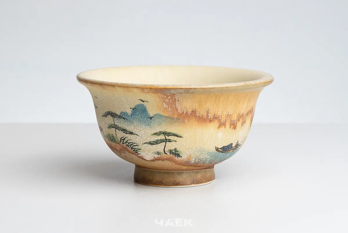 Пиала № 573, керамика Цзиндэчжэнь, 110 мл