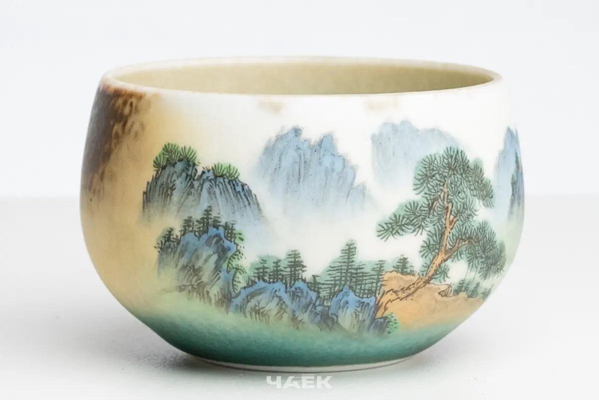 Пиала № 521, керамика Цзиндэчжэнь, 75 мл