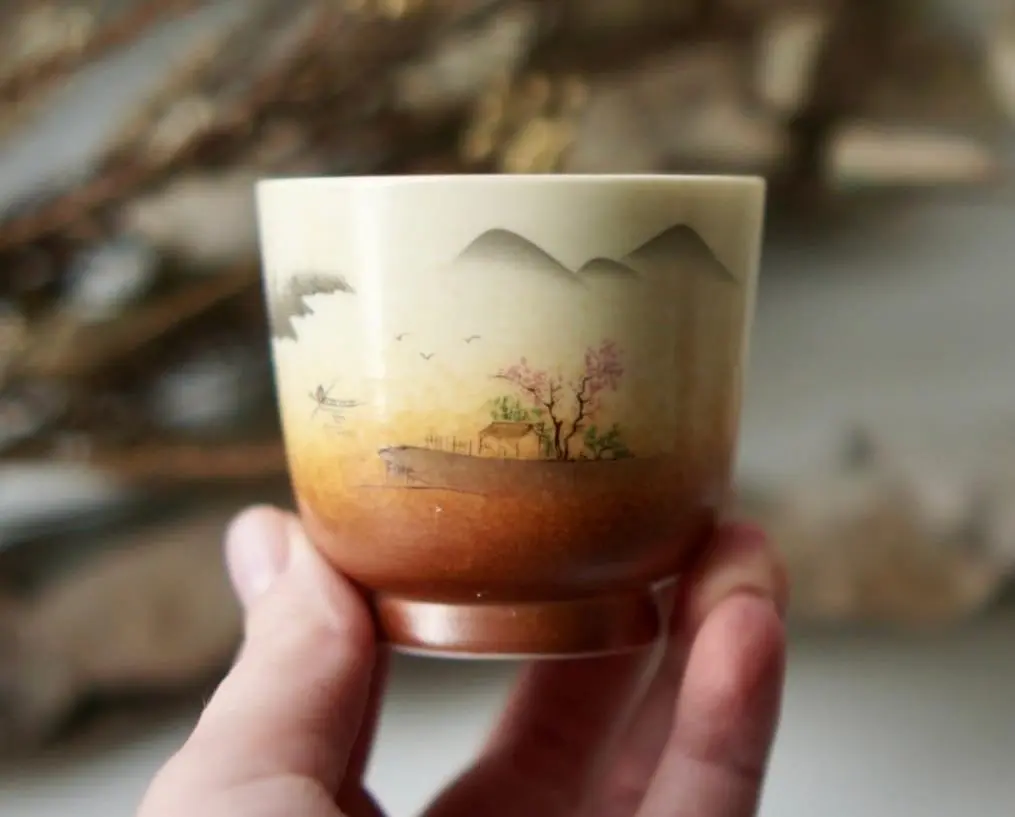 Пиала № 27, керамика Цзиньдэчжень , 86 мл