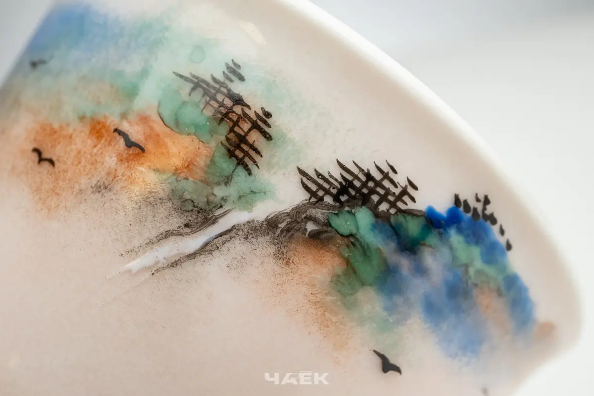 Пиала № 634, керамика Цзиндэчжэнь, 90 мл