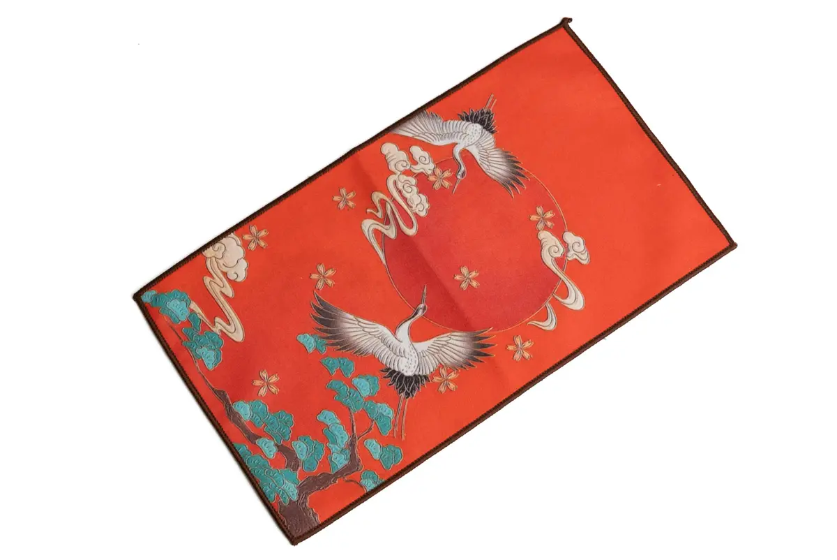 Чайное полотенце «Журавли на закате» № 7