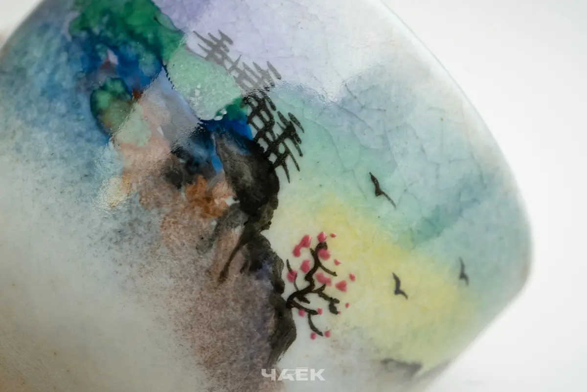 Пиала № 614, керамика Цзиндэчжэнь, 70 мл