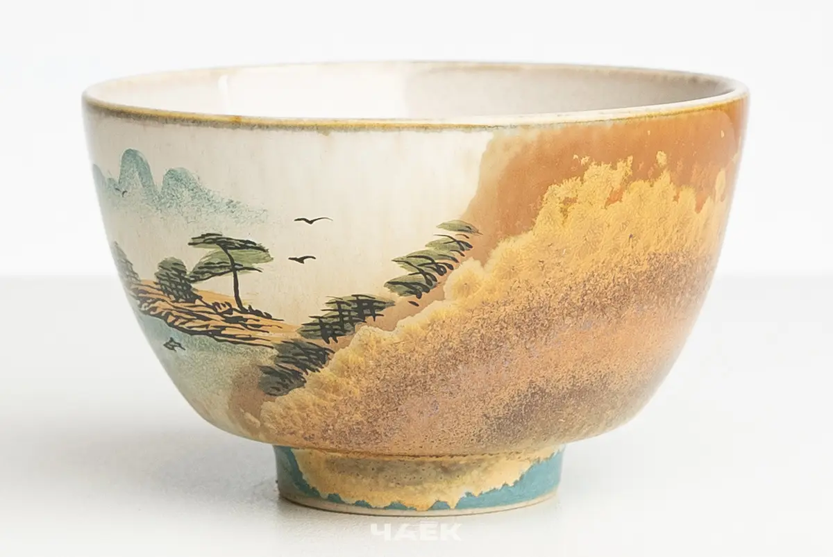 Пиала № 585, керамика Цзиндэчжэнь, 85 мл