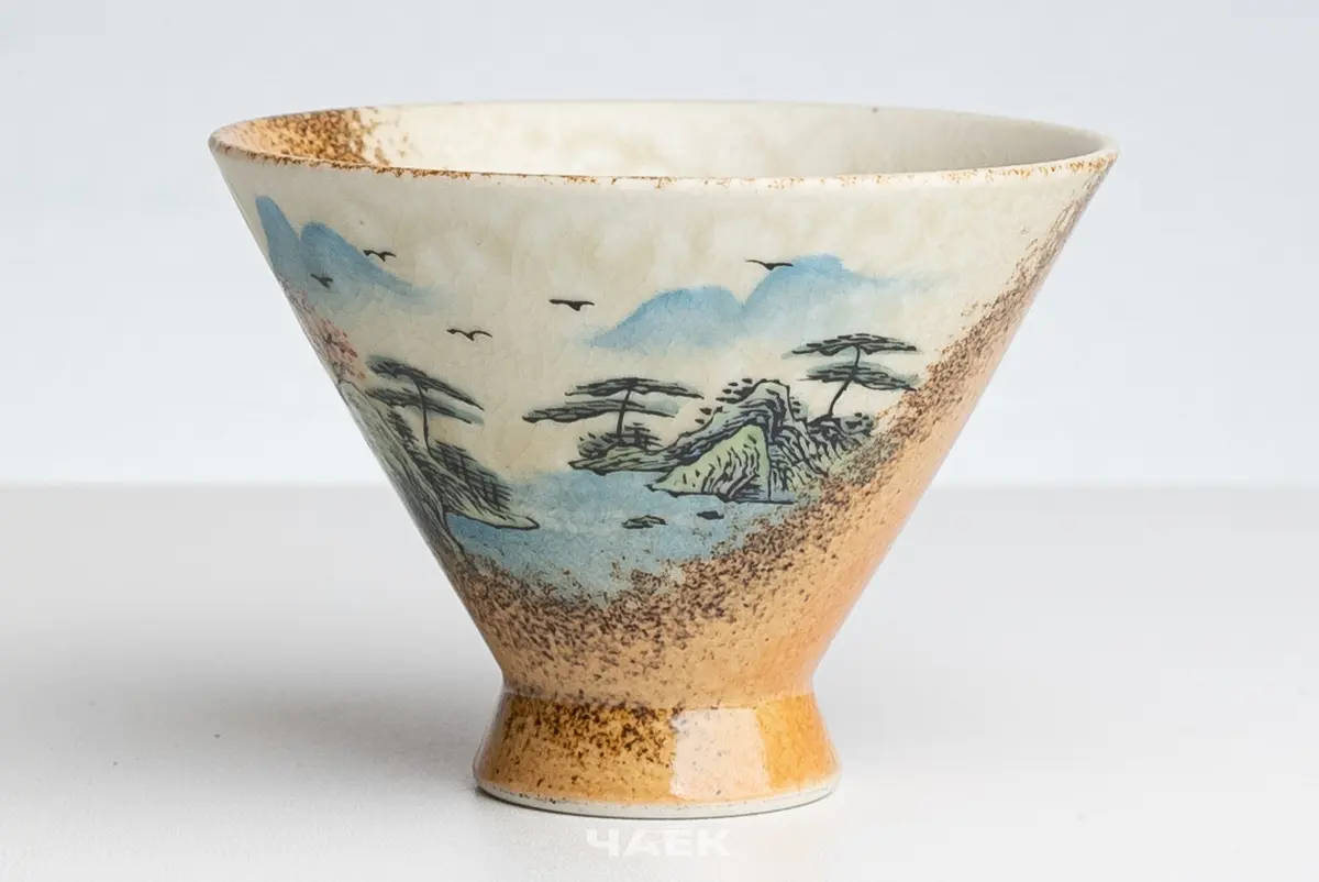 Пиала № 550, керамика Цзиндэчжэнь, 65 мл