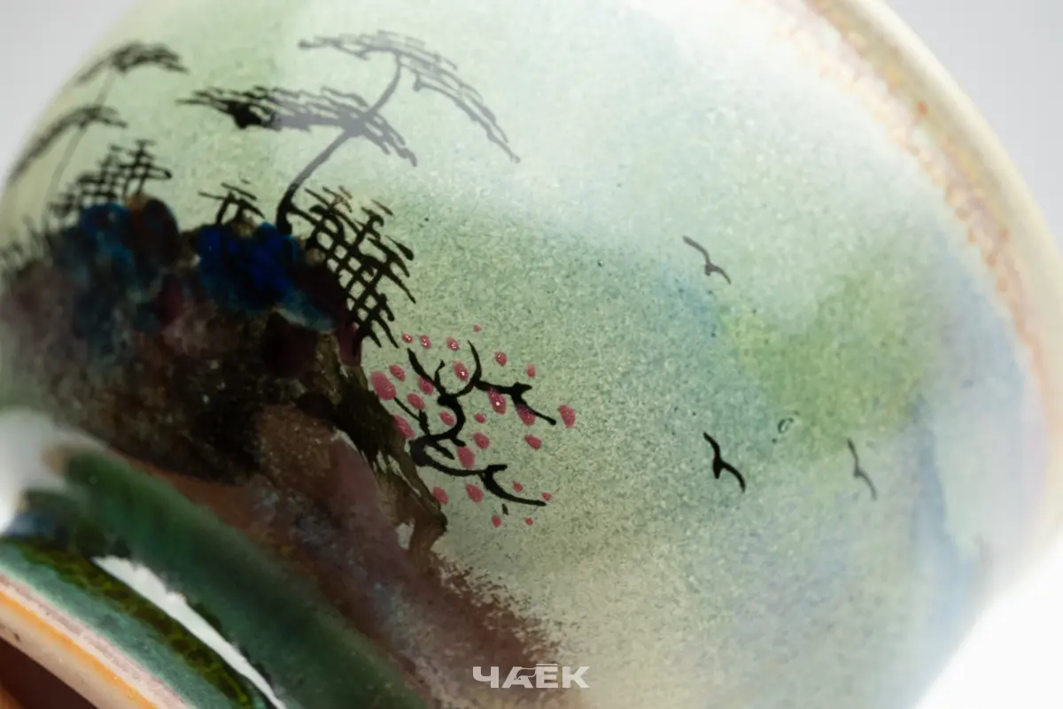 Пиала № 592, керамика Цзиндэчжэнь, 120 мл