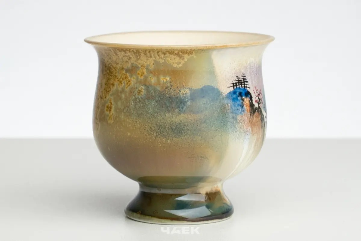 Пиала № 620, керамика Цзиндэчжэнь, 60 мл