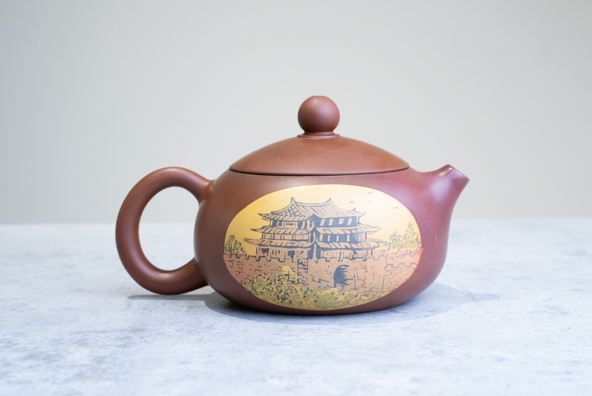 Чайник из керамики Цзяньшуй, 146 мл, №34
