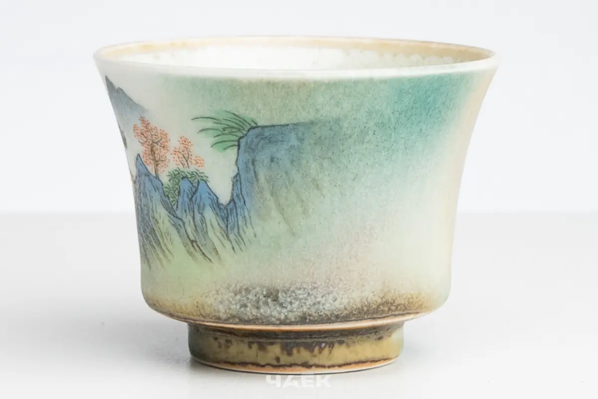Пиала № 533, керамика Цзиндэчжэнь, 70 мл