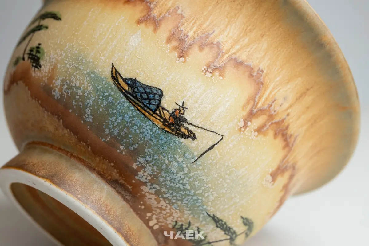 Пиала № 573, керамика Цзиндэчжэнь, 110 мл