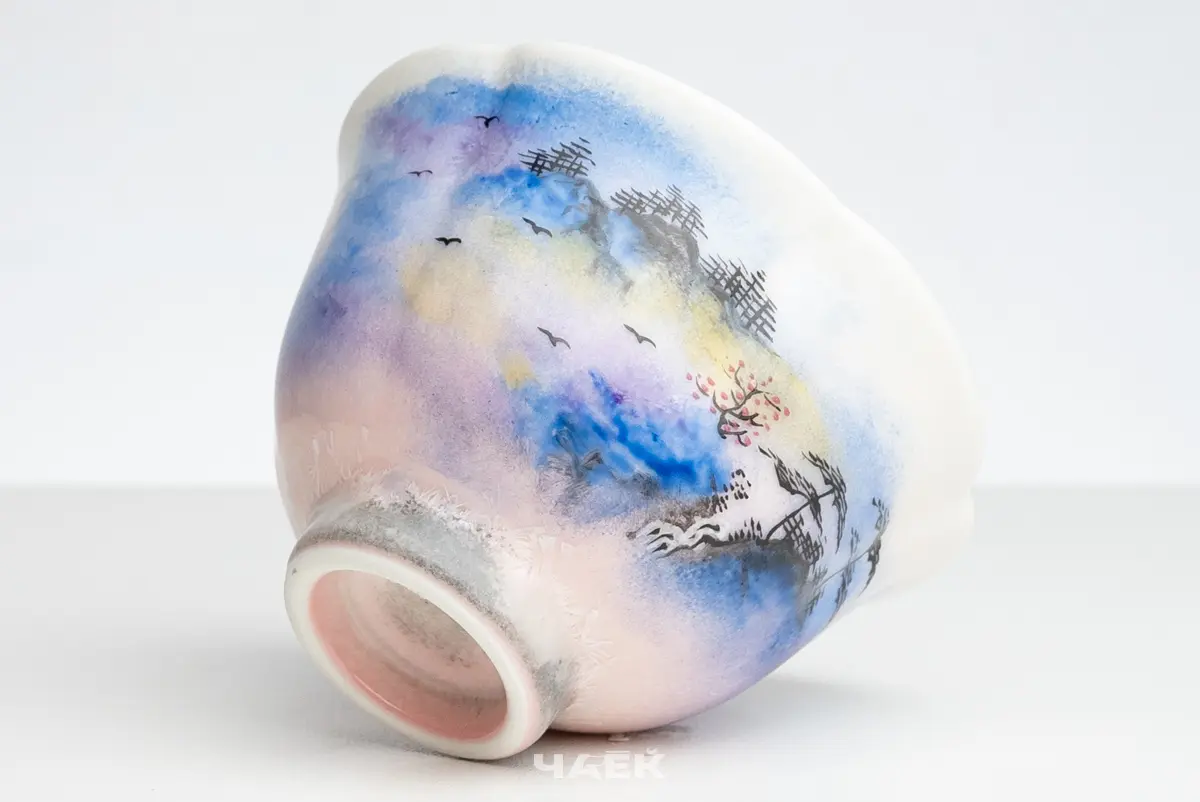 Пиала № 605, керамика Цзиндэчжэнь, 110 мл