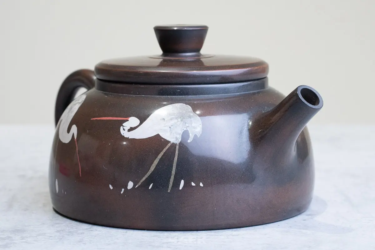 Чайник из керамики Цзяньшуй, 160 мл, № 19