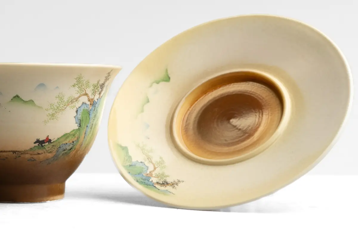 Гайвань № 61, керамика Цзиндэчжэнь, 120 мл