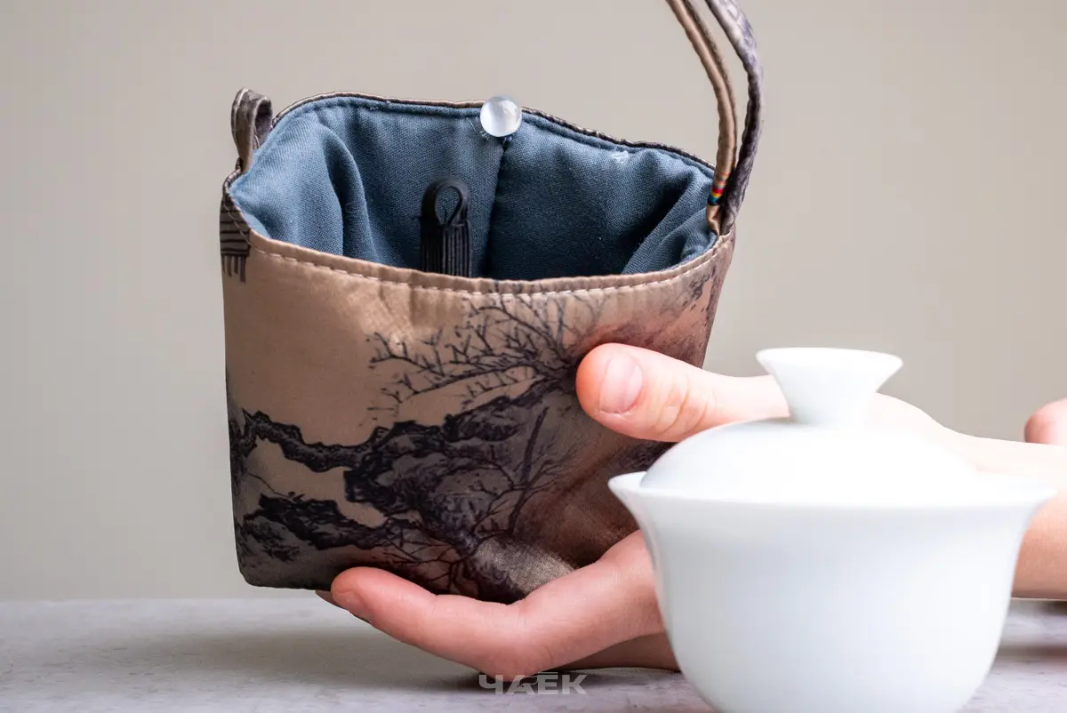 Мешочек для посуды «Деревня» № 1