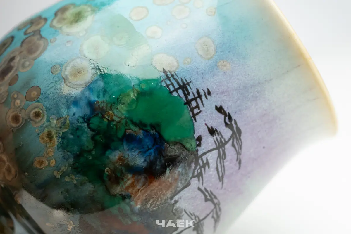 Пиала № 598, керамика Цзиндэчжэнь, 70 мл