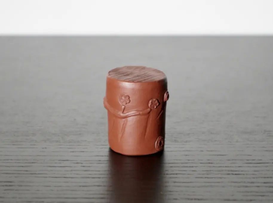 Подставка под крышку «Древо» № 1, исинская глина