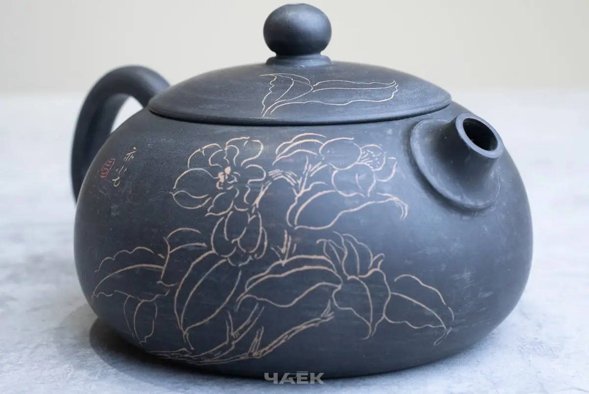 Чайник из керамики Цзяньшуй, 160 мл, № 18