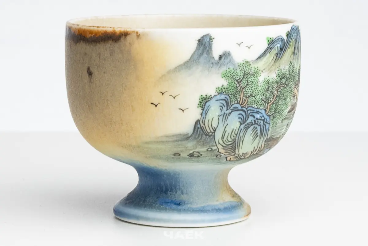 Пиала № 512, керамика Цзиндэчжэнь, 74 мл