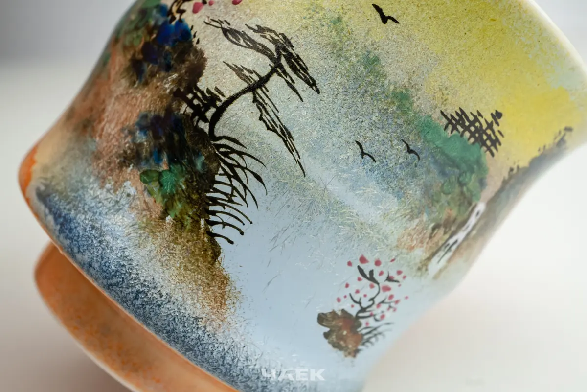 Пиала № 633, керамика Цзиндэчжэнь, 95 мл