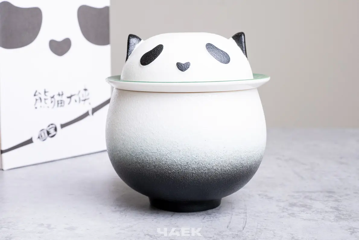 Походный чайный набор № 4 «Пандочка», чёрный