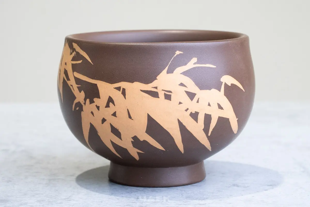 Пиала № 108, керамика Цзяньшуй, 110 мл