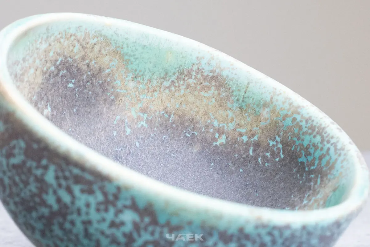 Пиала № 62 «Изумрудная», керамика, 100 мл