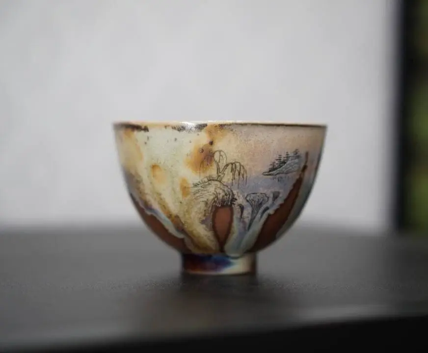 Пиала 21, керамика Цзиндэчжэнь, 108 мл