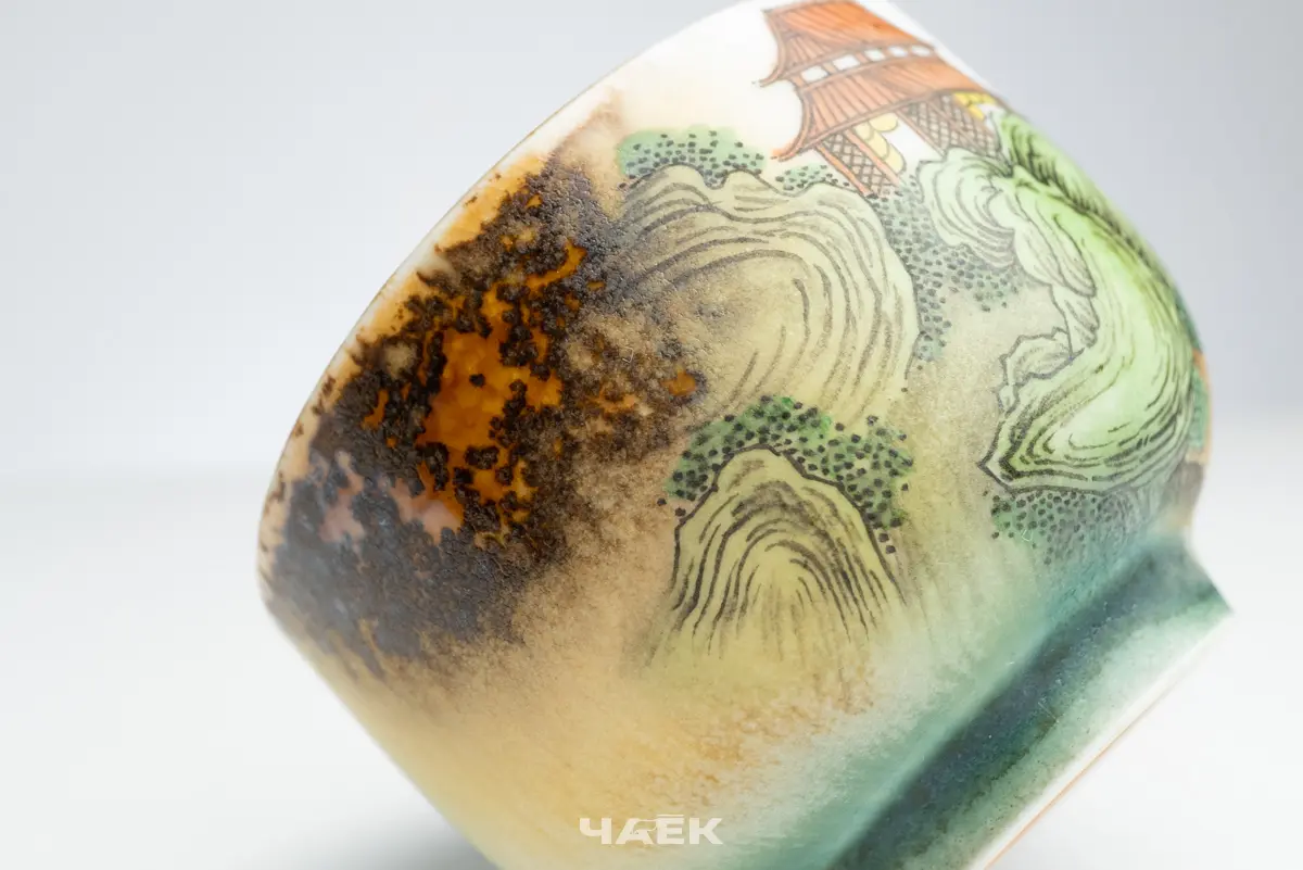 Пиала № 510, керамика Цзиндэчжэнь, 76 мл