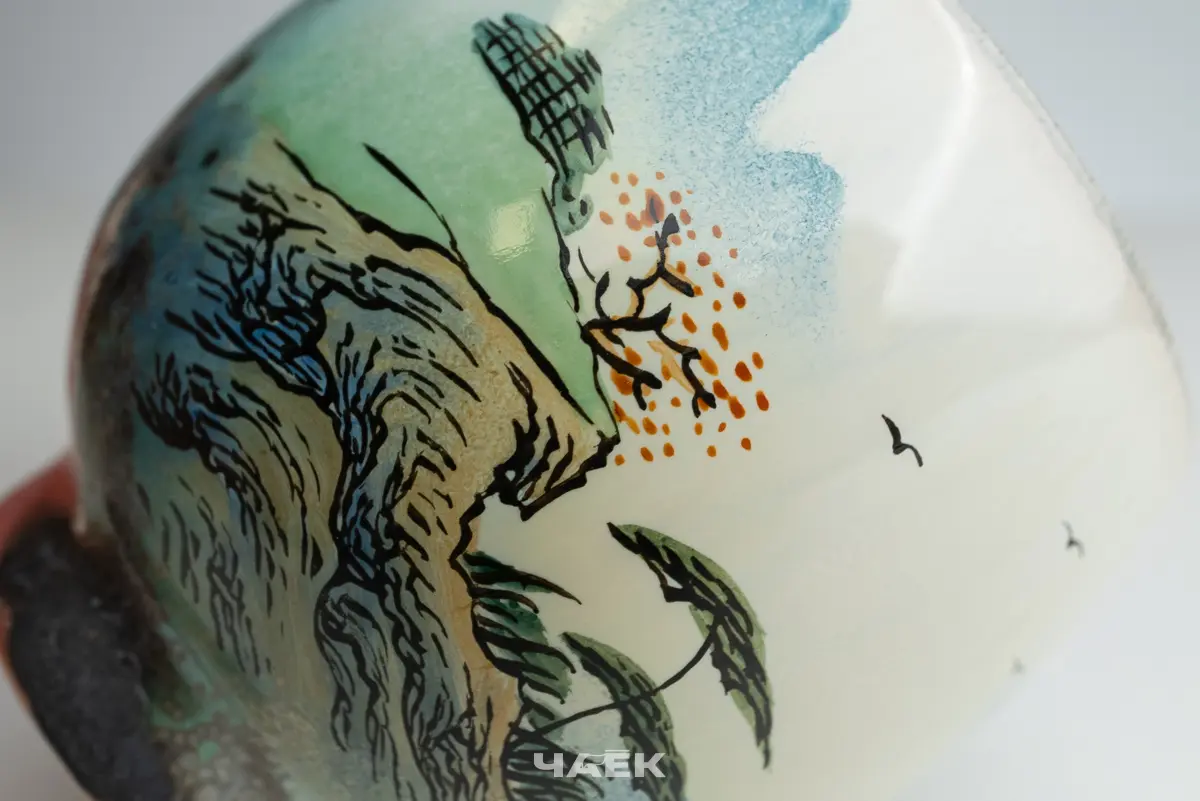 Пиала № 575, керамика Цзиндэчжэнь, 80 мл