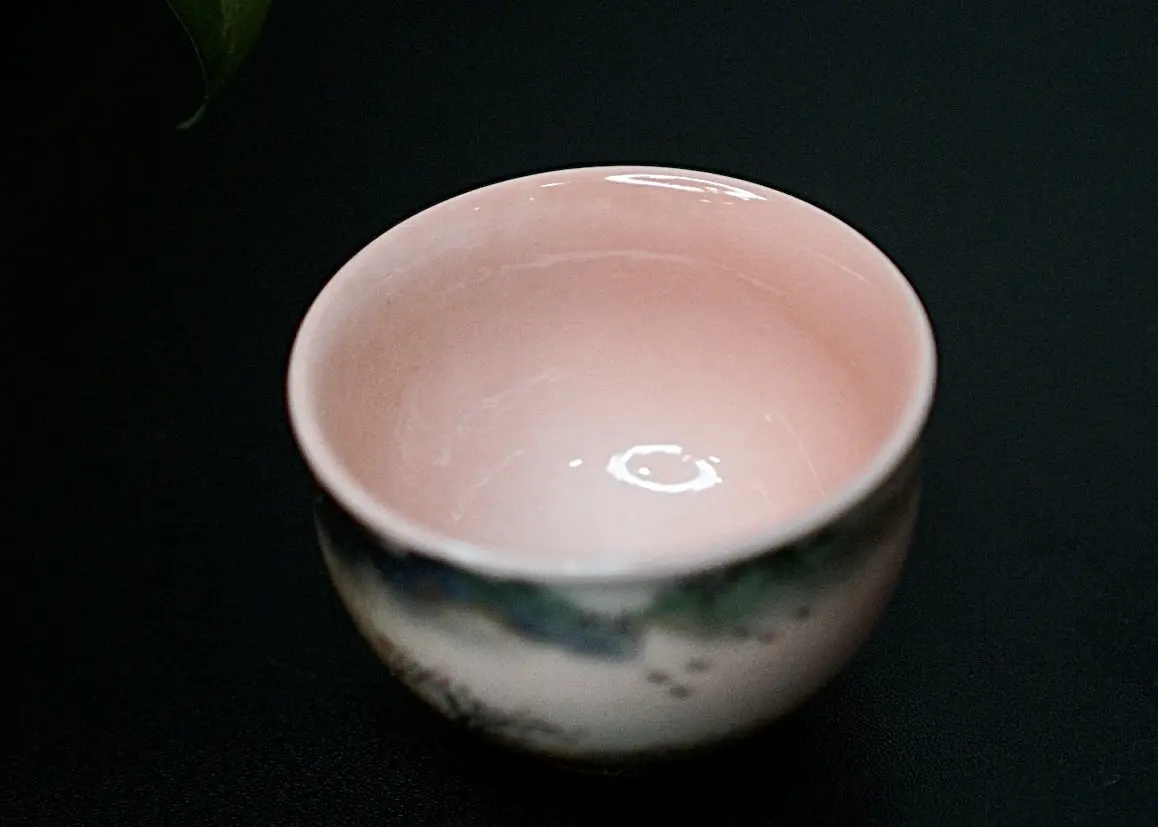 Пиала «Безмятежность» № 74, керамика Цзиндэчжэнь, 95 мл