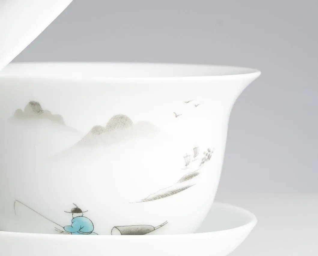 Гайвань № 246, фарфор Дэхуа, 100 мл