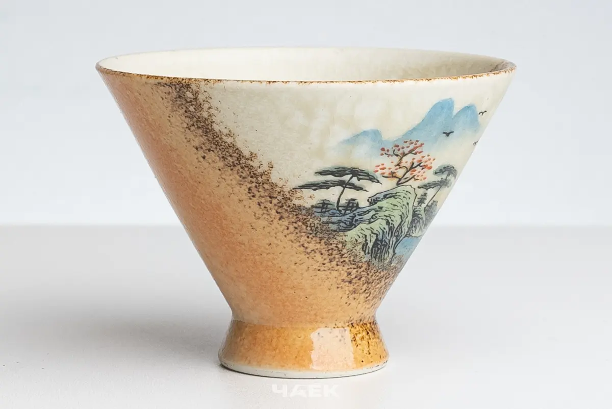 Пиала № 550, керамика Цзиндэчжэнь, 65 мл