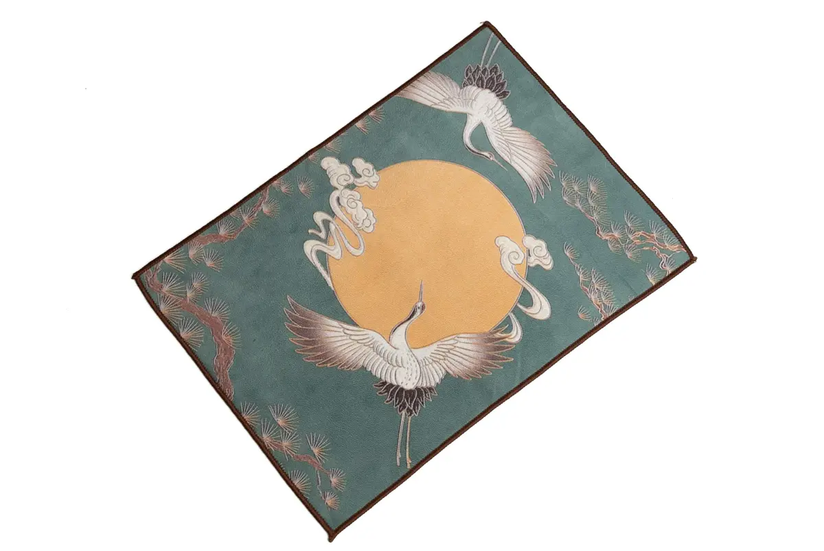 Чайное полотенце «Журавли на рассвете» № 8